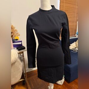 rag & bone Classic Black Long Sleeve Dress